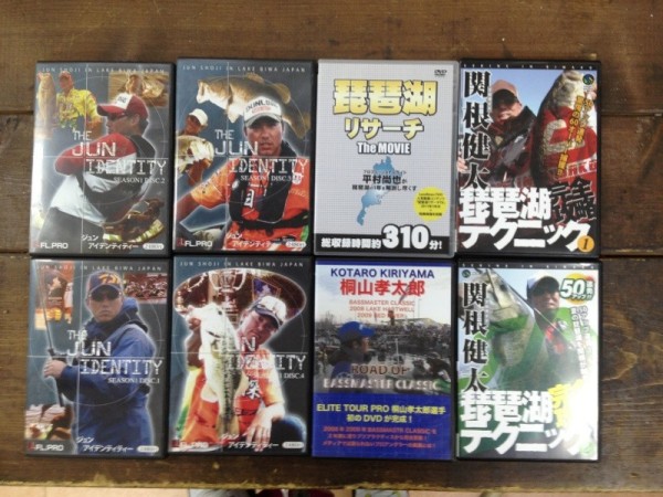 バス釣りDVD入荷!!　山科店
