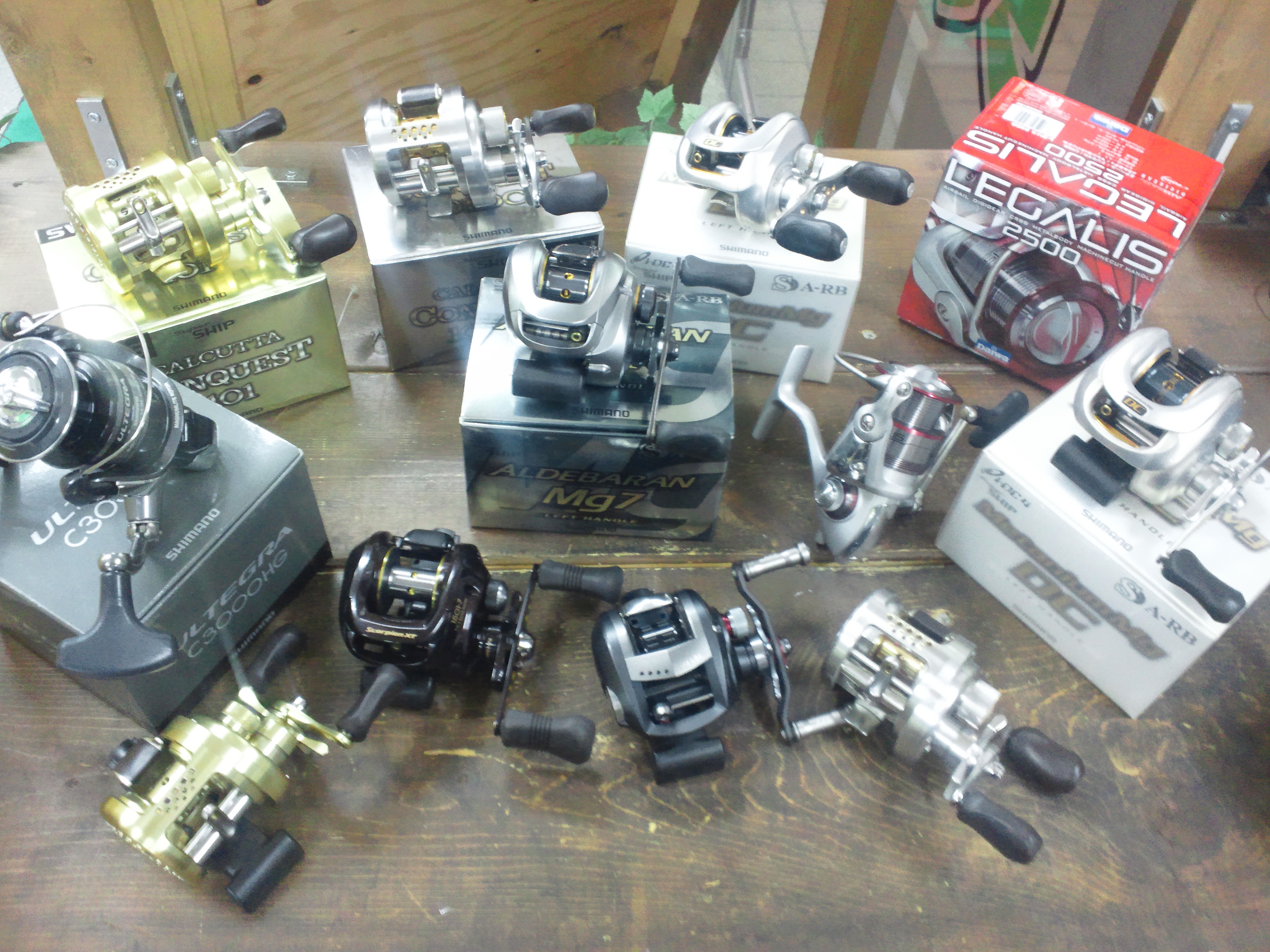 リール＆ジャッカルルアー　大量入荷！！（山科店）