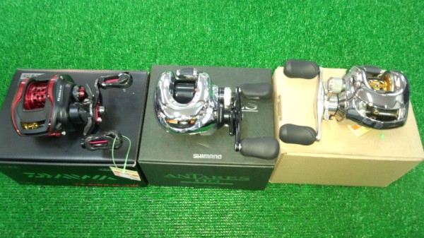 アンタレスＨＧ、Ｔ3ＡＩＲなどリール入荷(大東店)