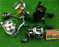 道楽箱和歌山店入荷情報　リール