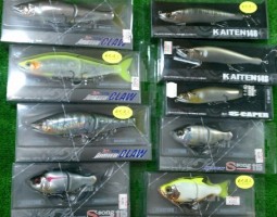 ガンクラフト人気ルアー＆ワーム色々と入荷（大東店）