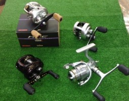 バスのリール入荷しました。