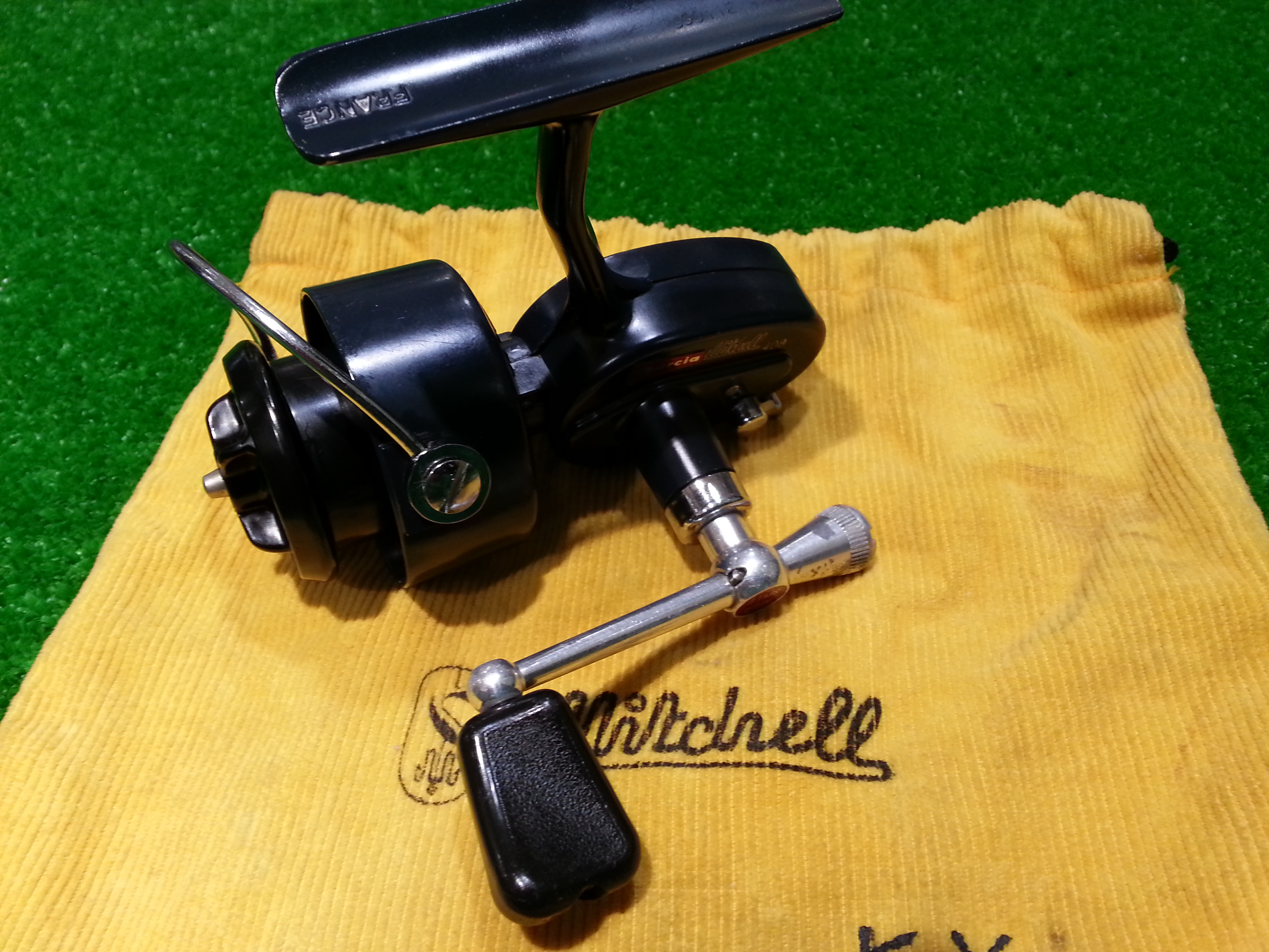 Vintage Garcia Mitchell 308 Ultralight Spinning Reel Good Condition