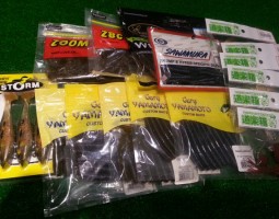 ブラックバス釣り用ワーム、ワイヤーベイト、DVD入荷です♪ ブラックバス釣り用ワーム、ワイヤーベイト、DVD入荷です♪