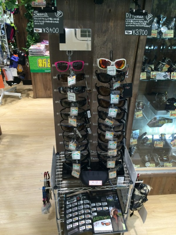 サングラスコーナー