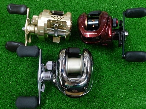 ベイトリール３台