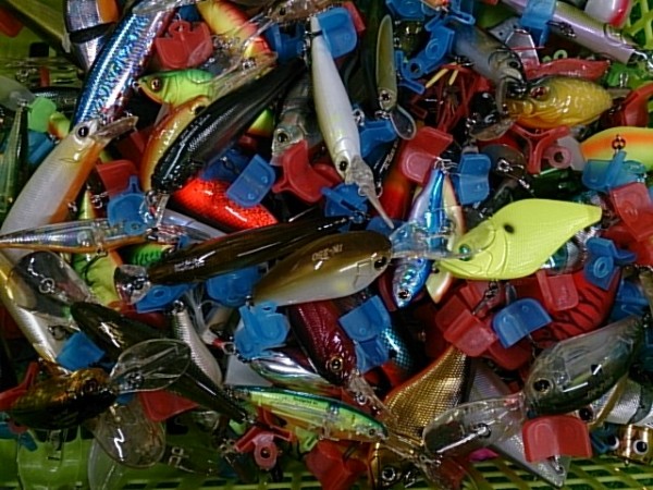 ルアー大量