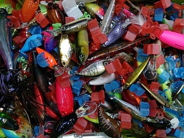ルアー沢山。