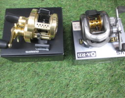 シマノ　ベイトリール各種入荷しました。　道楽箱山科店